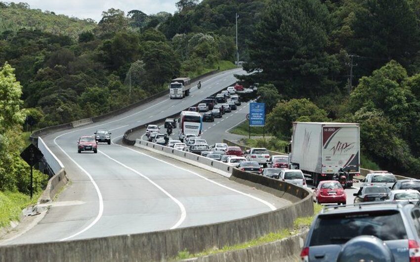  BR-376 terá bloqueios na Serra do Mar a partir de segunda (29)