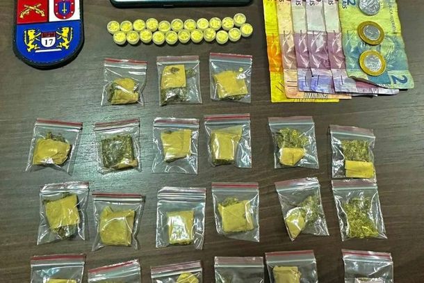  Suspeitos são presos acusado de tráfico em Fazenda Rio Grande