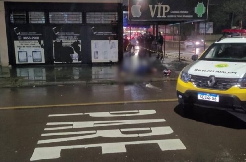  Homem morre baleado ao lado de terminal de ônibus 