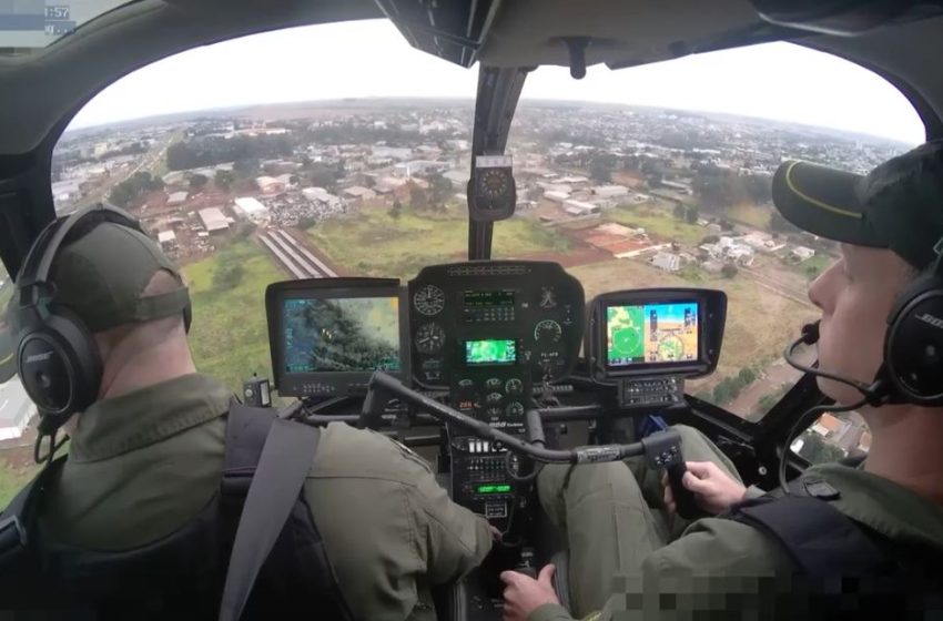  Aeronave Falcão Auxilia em Ação Integrada que Apreende 215 Kg de Drogas em Cascavel