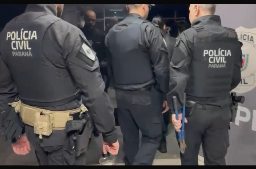  Criminosos que jogaram motorista de aplicativo no Rio Iguaçu são alvos de operação da PCPR