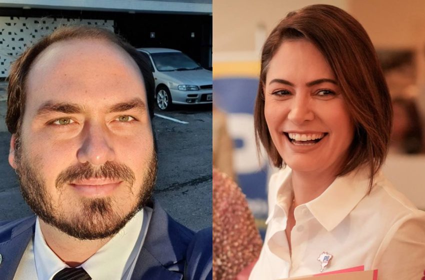  Carlos Bolsonaro faz publicação com críticas indiretas após mensagem enigmática de Michelle Bolsonaro
