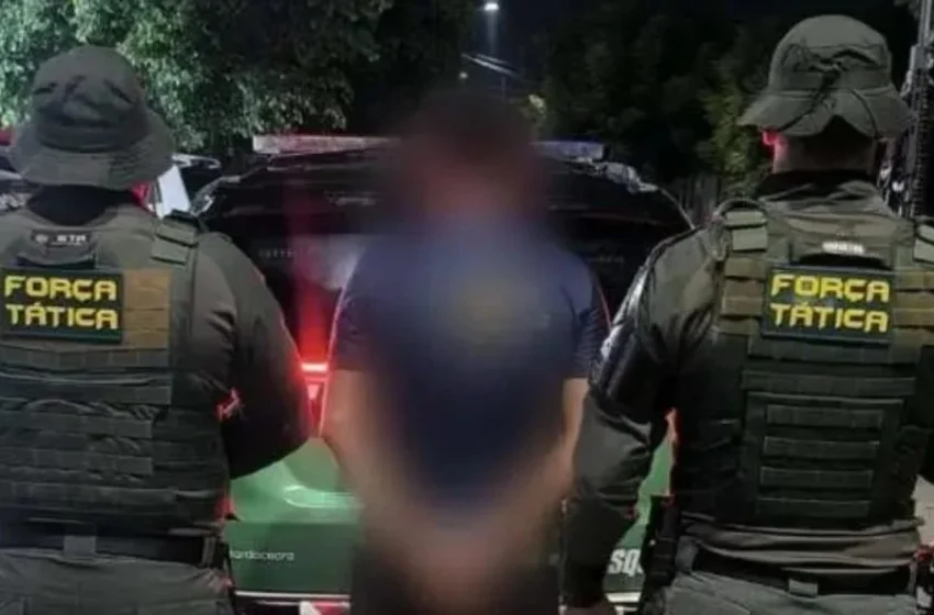  Pai é preso após incendiar casa onde ex-companheira vivia com filhos