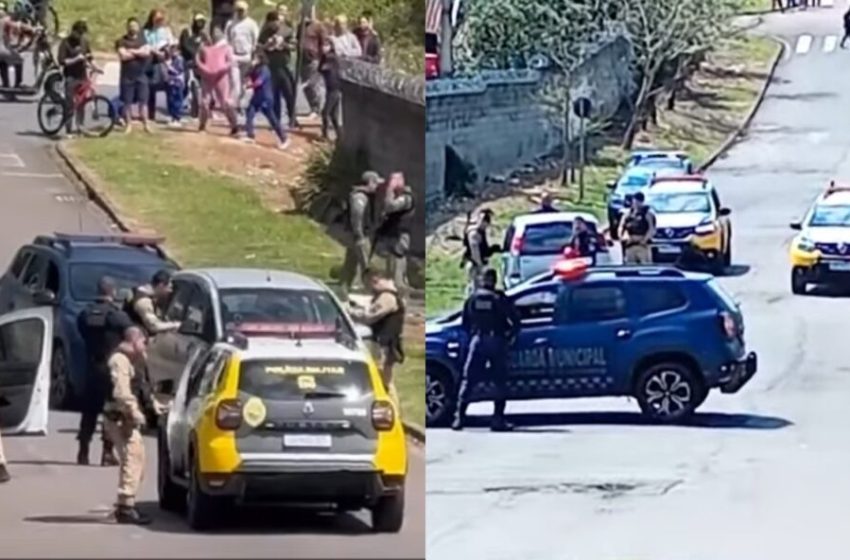  Criança de dois anos é feita refém pelo próprio pai dentro de carro em Fazenda Rio Grande