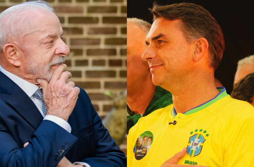  Pesquisa AtlasIntel coloca Lula numericamente à frente de Flávio Bolsonaro no 2º turno