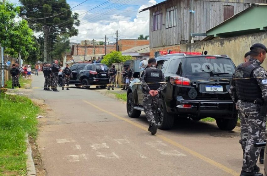  Homem morre em confronto com a Rone após denúncia de descumprimento de medida protetiva em Colombo
